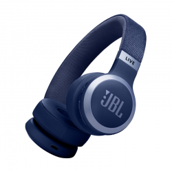 JBL LIVE 670NC Wireless On-Ear Headphones with True Adaptive Noise Cancelling Blue